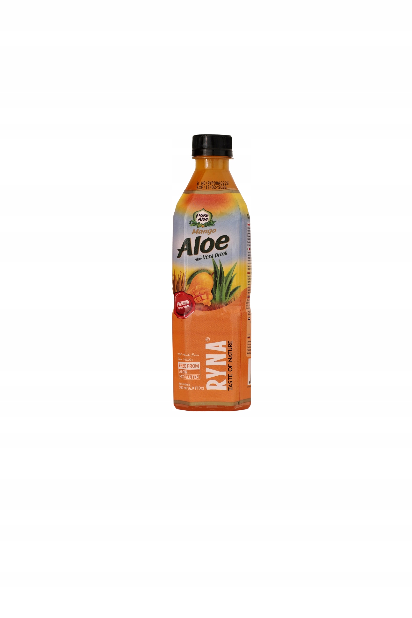 RYNA ALOEVERA MANGO JUICE 500ML Brand RYNA