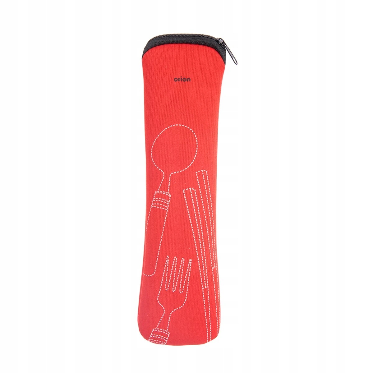 Neoprenowe etui na sztućce Orion 24,5x7cm czerwone