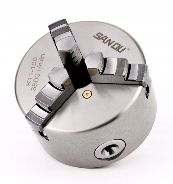 Uchwyt Tokarski 100 mm Samocentrujący 3-SZCZĘKOWY Sanou