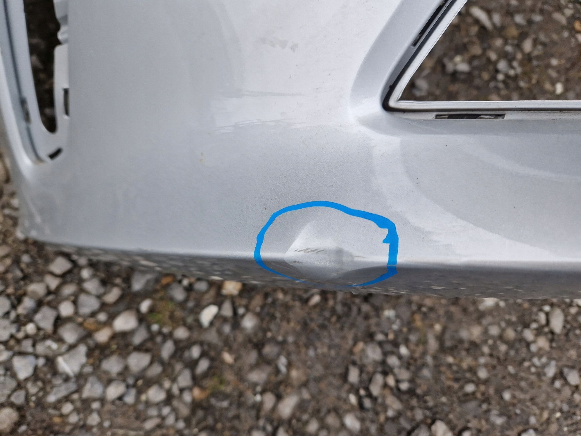 front bumper MERCEDES A-KLASA LIFT W176 2015R->