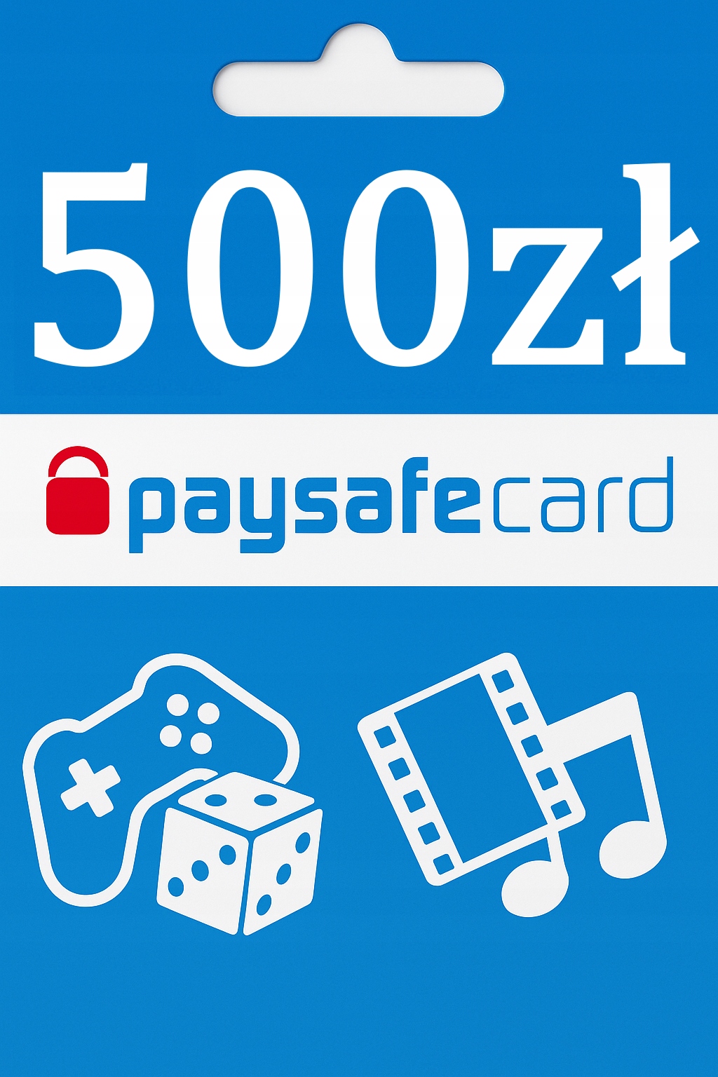 PaySafeCard 500 зл PSC PIN - код карта PSC