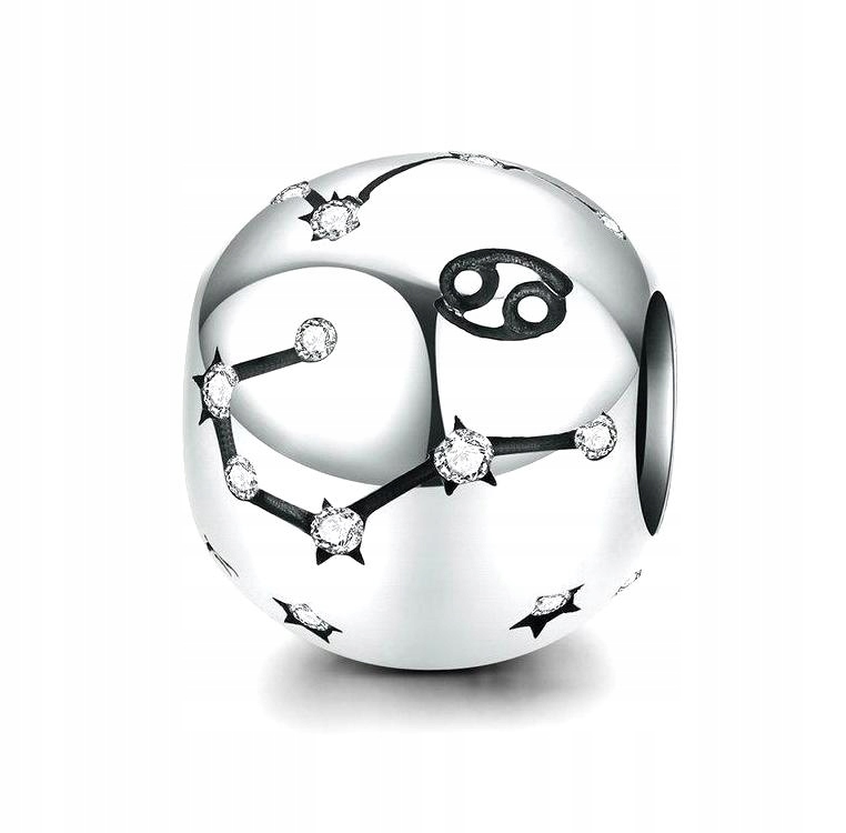 

Charms do Pandora Koralik znak zodiaku Rak