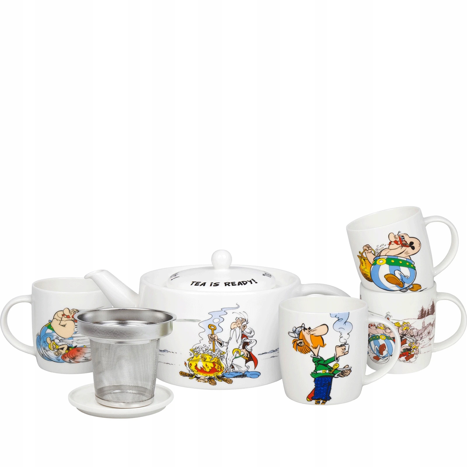 Súprava na čaj Asterix Čaj pripravený Könitz