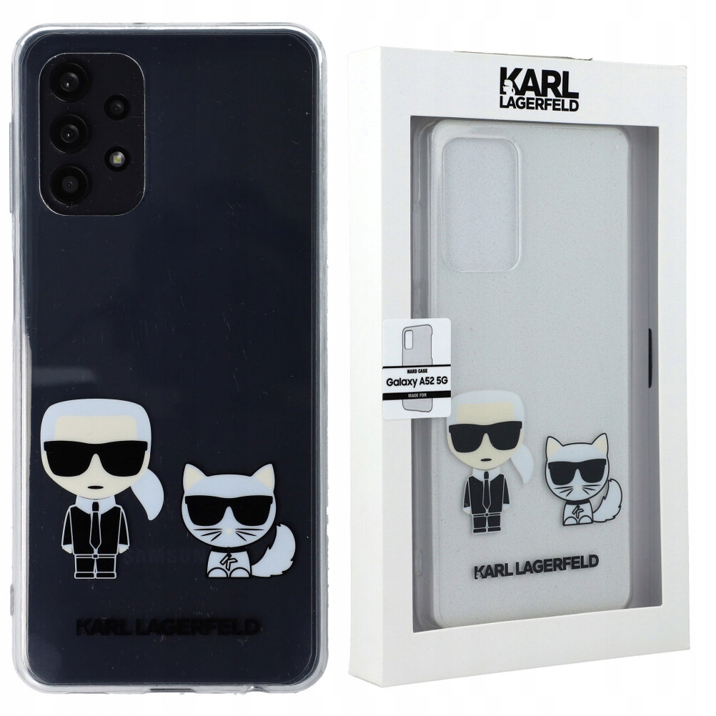 

Etui do Galaxy A52 5G, Karl Lagerfeld KnCh, cover