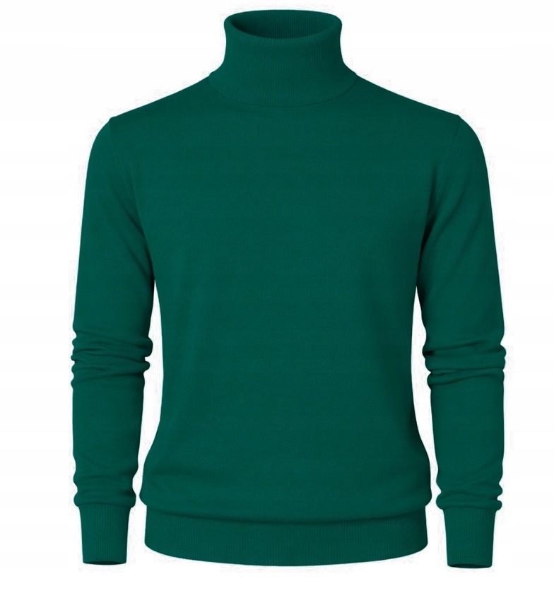 Pánský svetr s rolákem rolák z kašmíru a merino vlny, kašmírový, velikost M 347