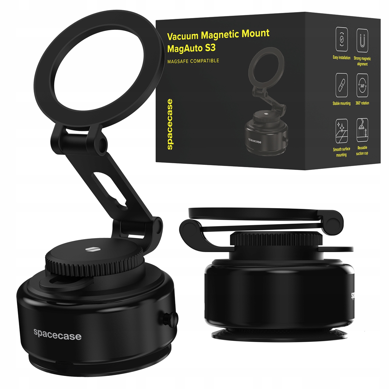 Držák Telefonu Do Auta S Automatickou Přísavkou Na Sklo Pro Magsafe