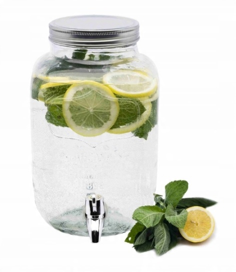 

Słoik Na Napoje Lemoniadę Z Kranikiem 4L