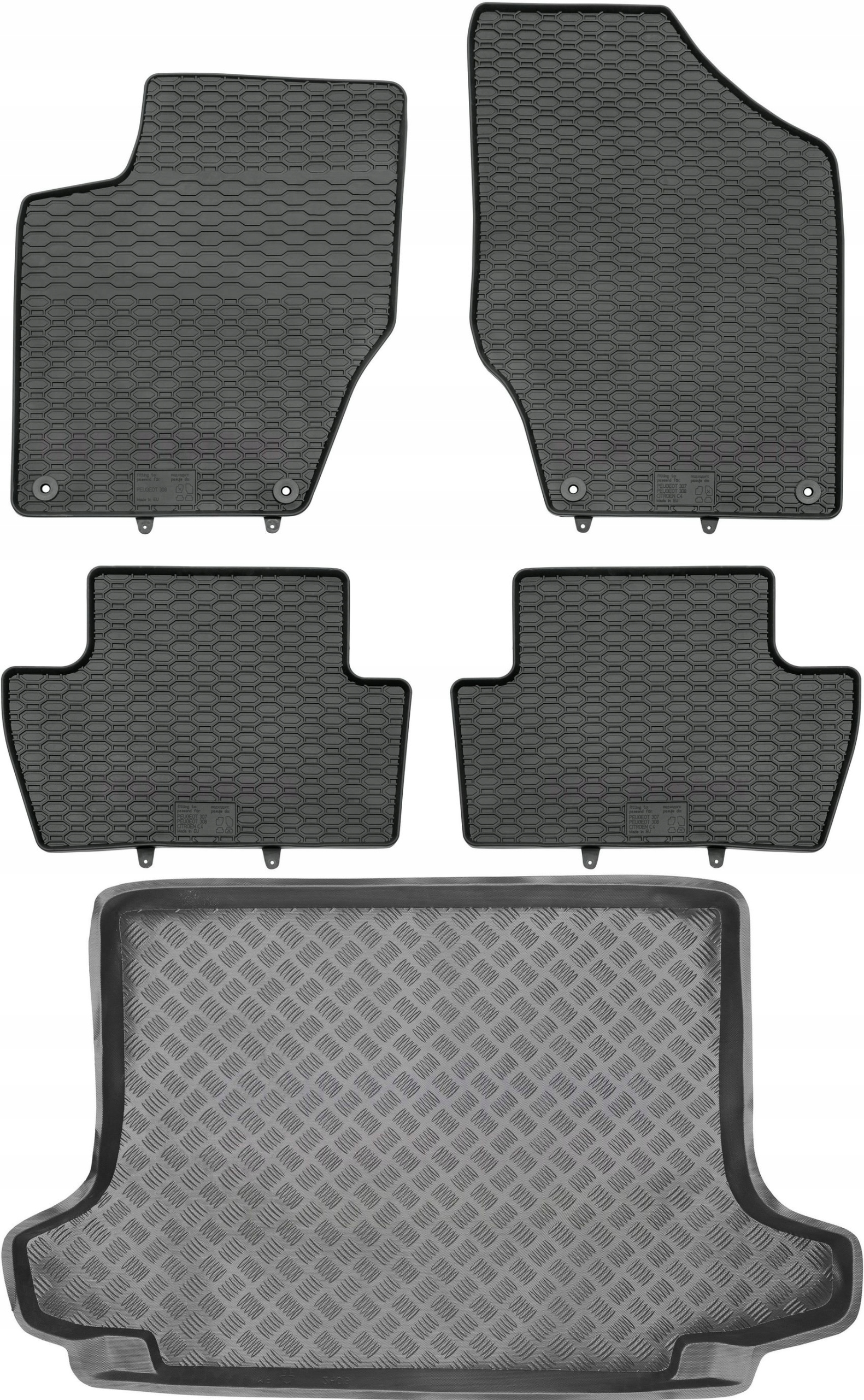 Peugeot 308 I Sw Kombi 07-13 Koberce batožinový priestor