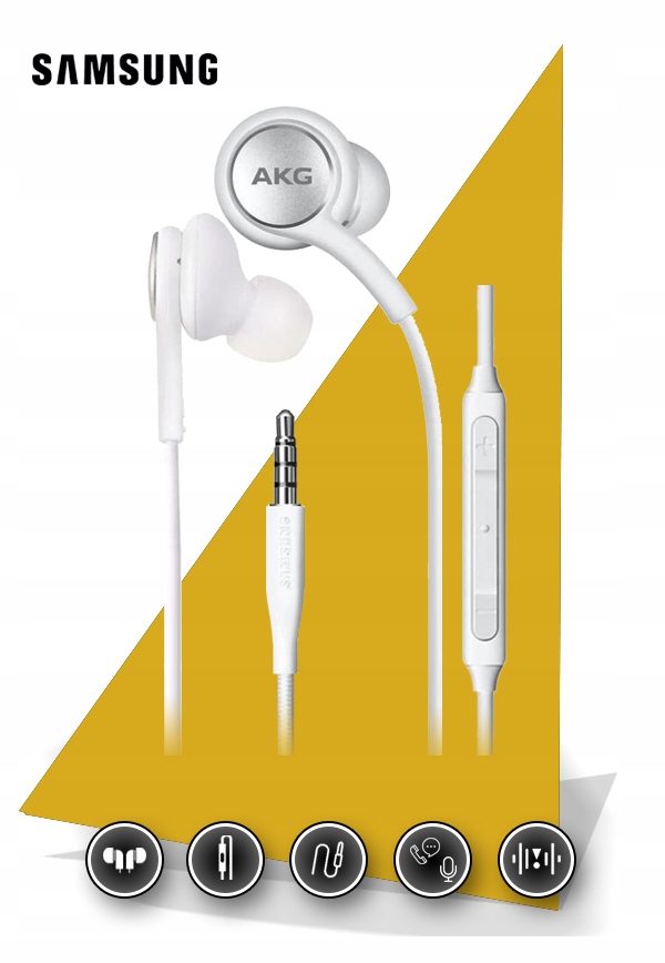 SAMSUNG ORYGINALNE SŁUCHAWKI DOUSZNE AKG EO-IG955 Marka AKG