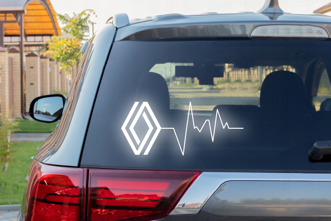 LINIA ŻYCIA RENAULT - Naklejka na samochód na auto Producent Inny