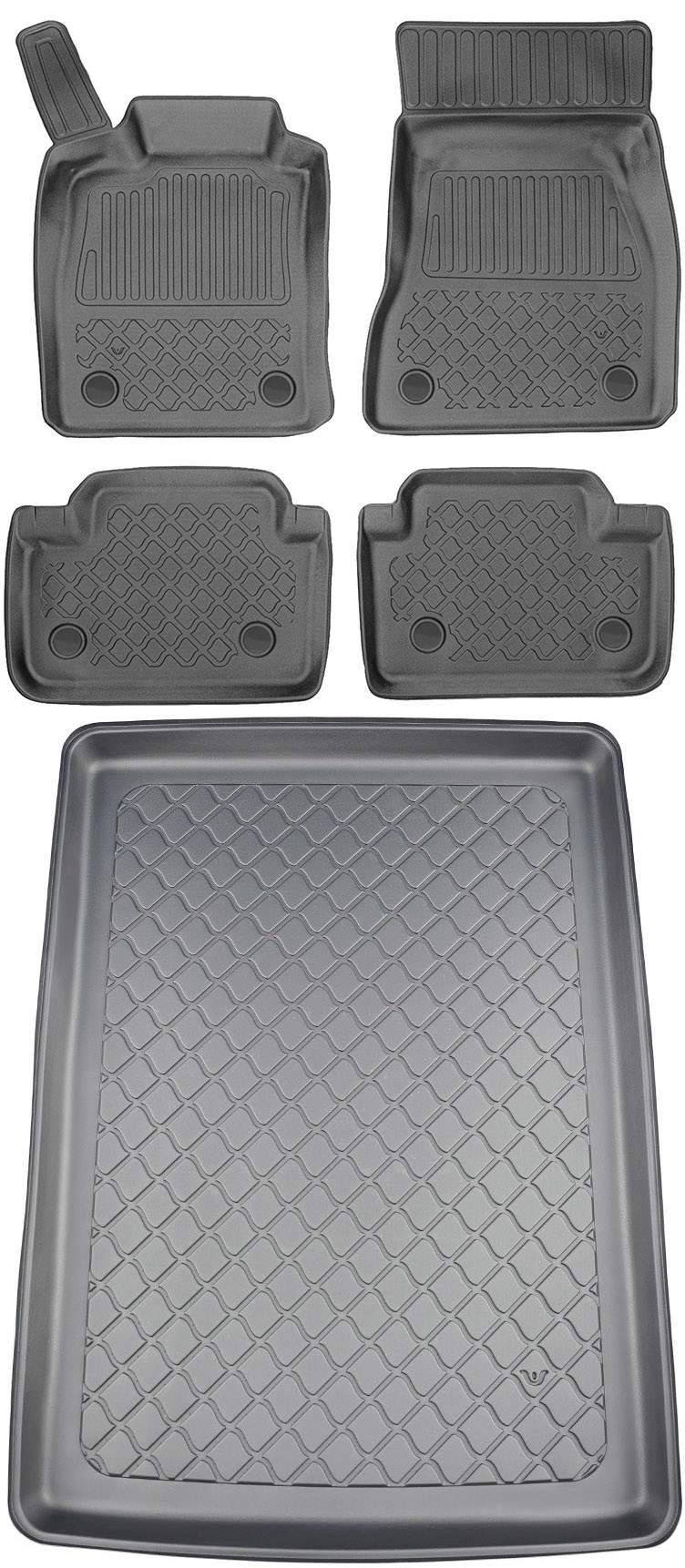 Bmw 4 G60 Sedan 2023- Sada Koberce batožinový priestor