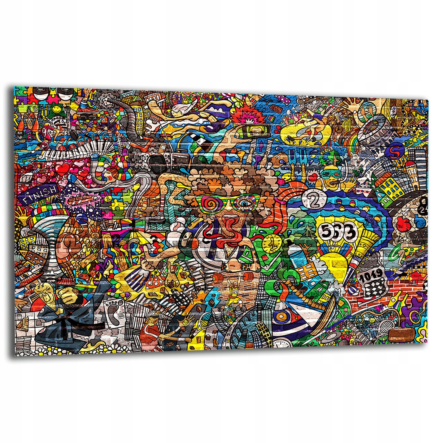 7v1 Skleněná Ochranná Deska Na Sporák 80x52 Mural