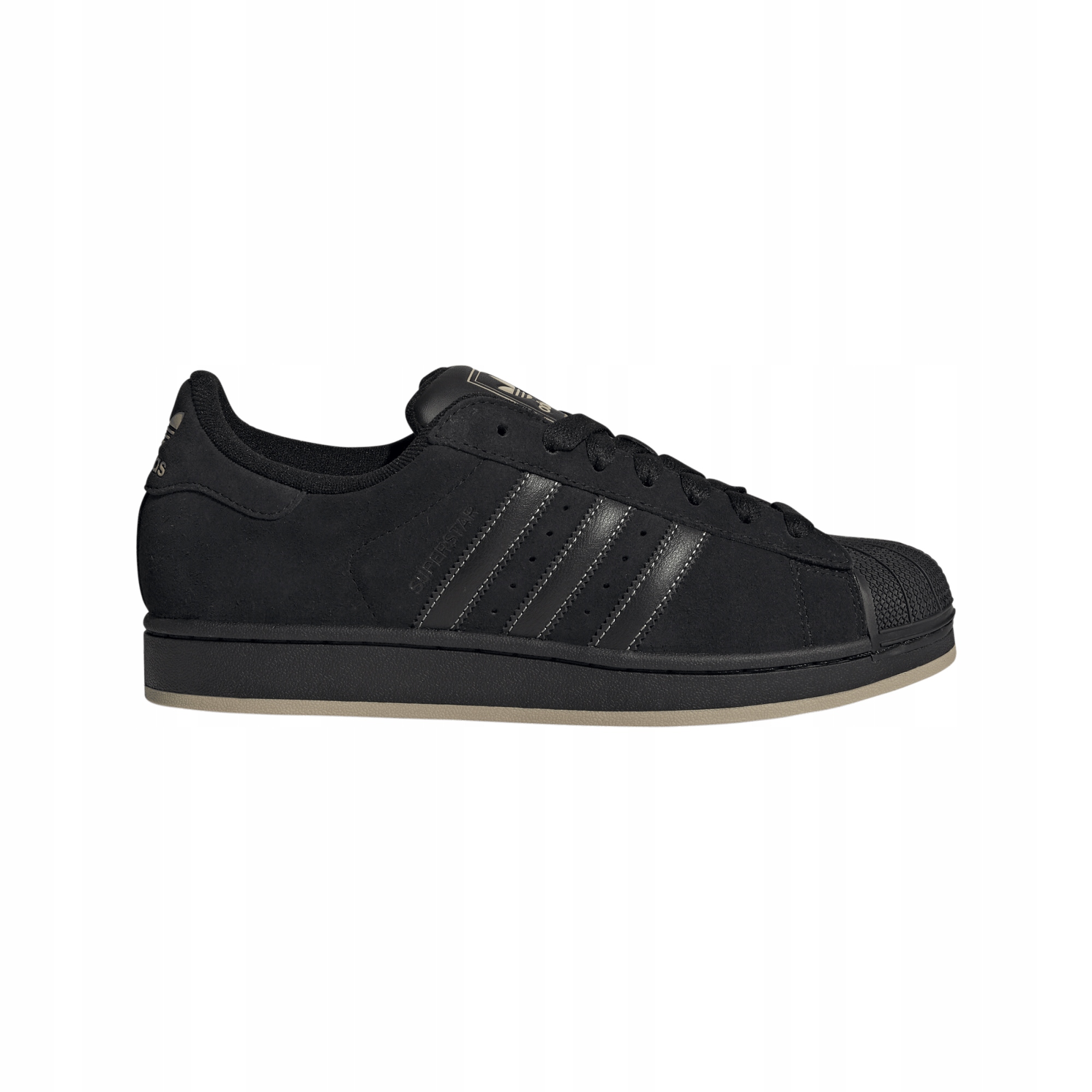 Pánské sportovní boty adidas Superstar II IH9317 černé semišové 44 2/3