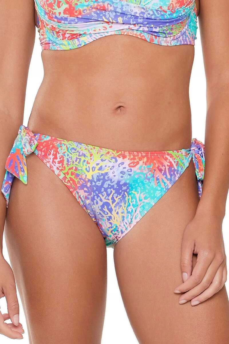LingaDore Plavkové kalhotky 7207TSB coral leopard print M