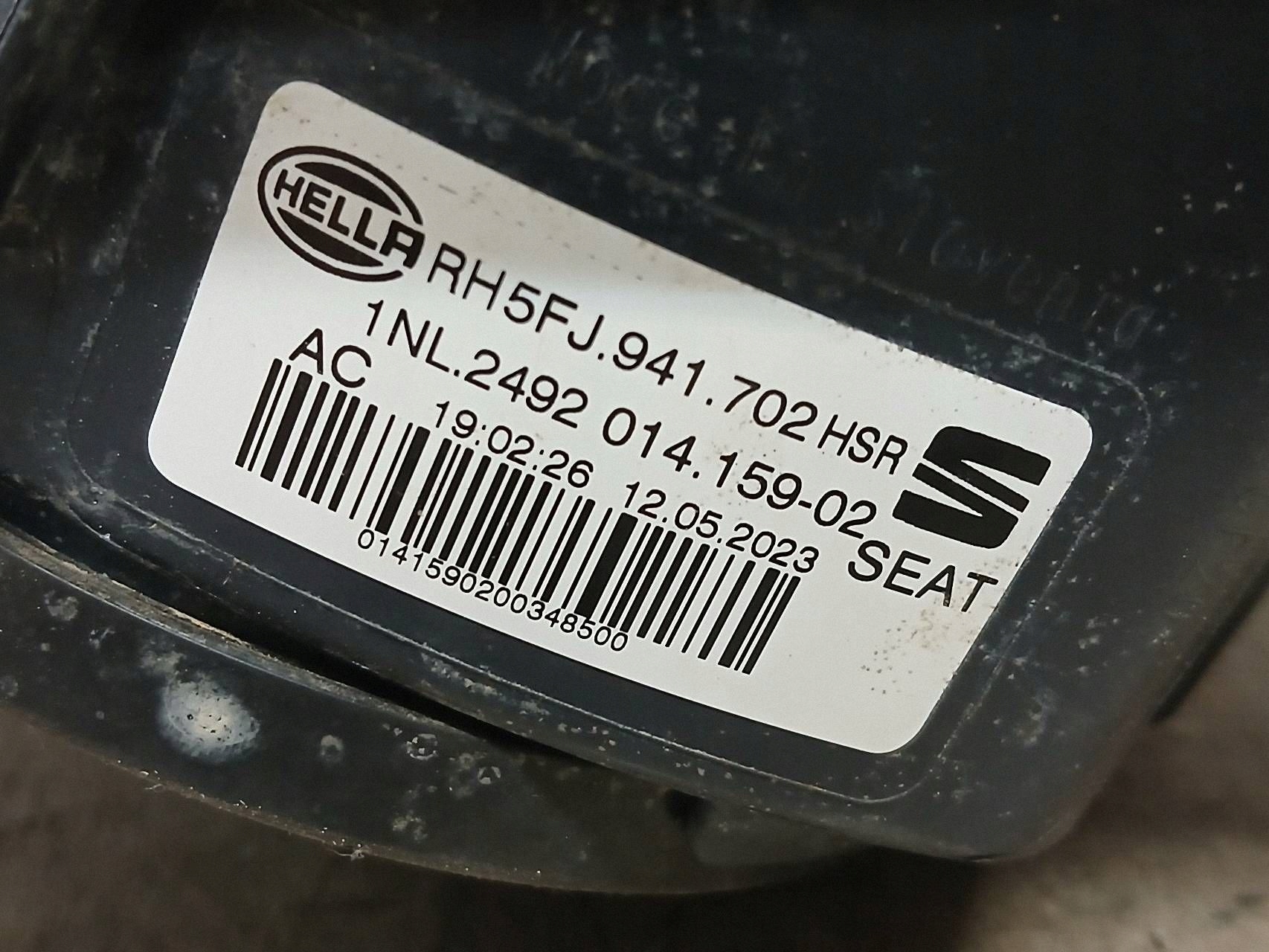 fog light front right SEAT TARRACO LED 5FJ 5FJ941702