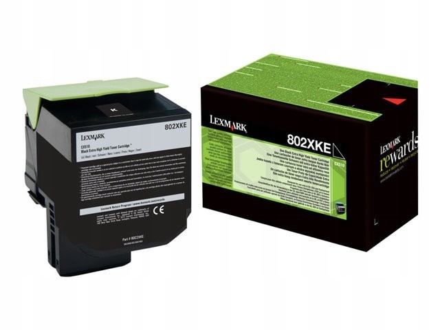 Toner Lexmark 802XKE 8K bk pre CX510de/dhe/dthe 80C2XKE čierny (black)
