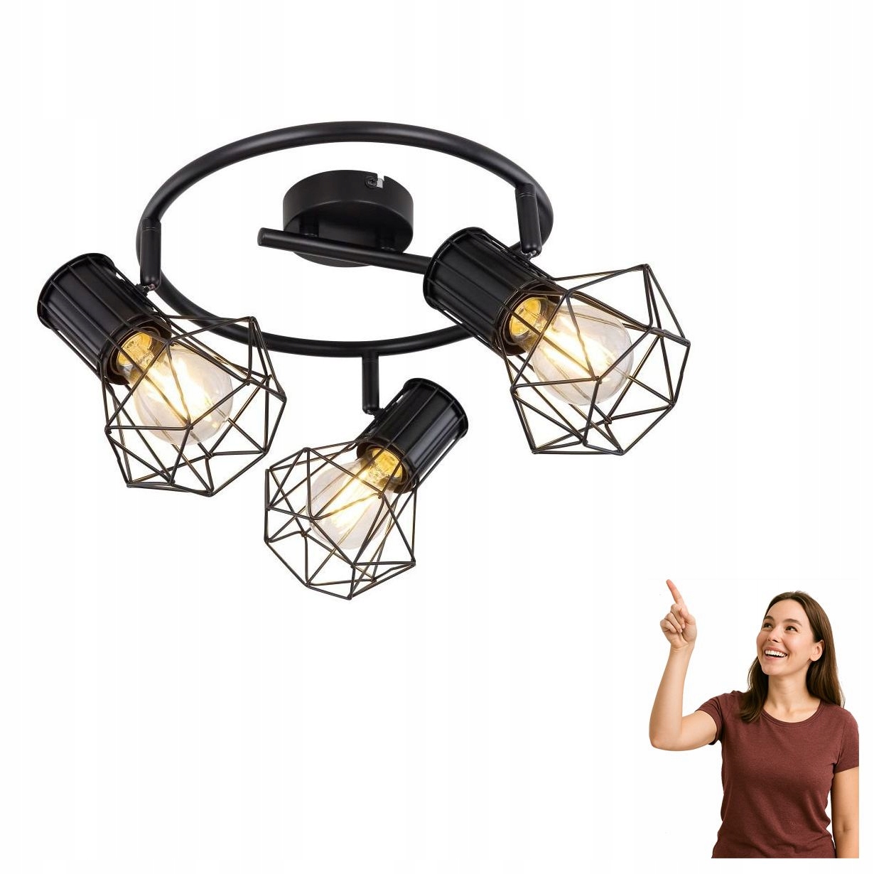 Lampa spot reflektor Priska 54017-3 Globo