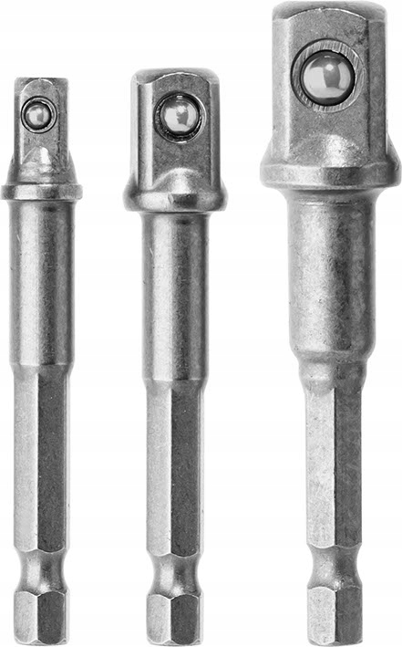 Zestaw redukcji do nasadek 1/4", 3/8", 1
