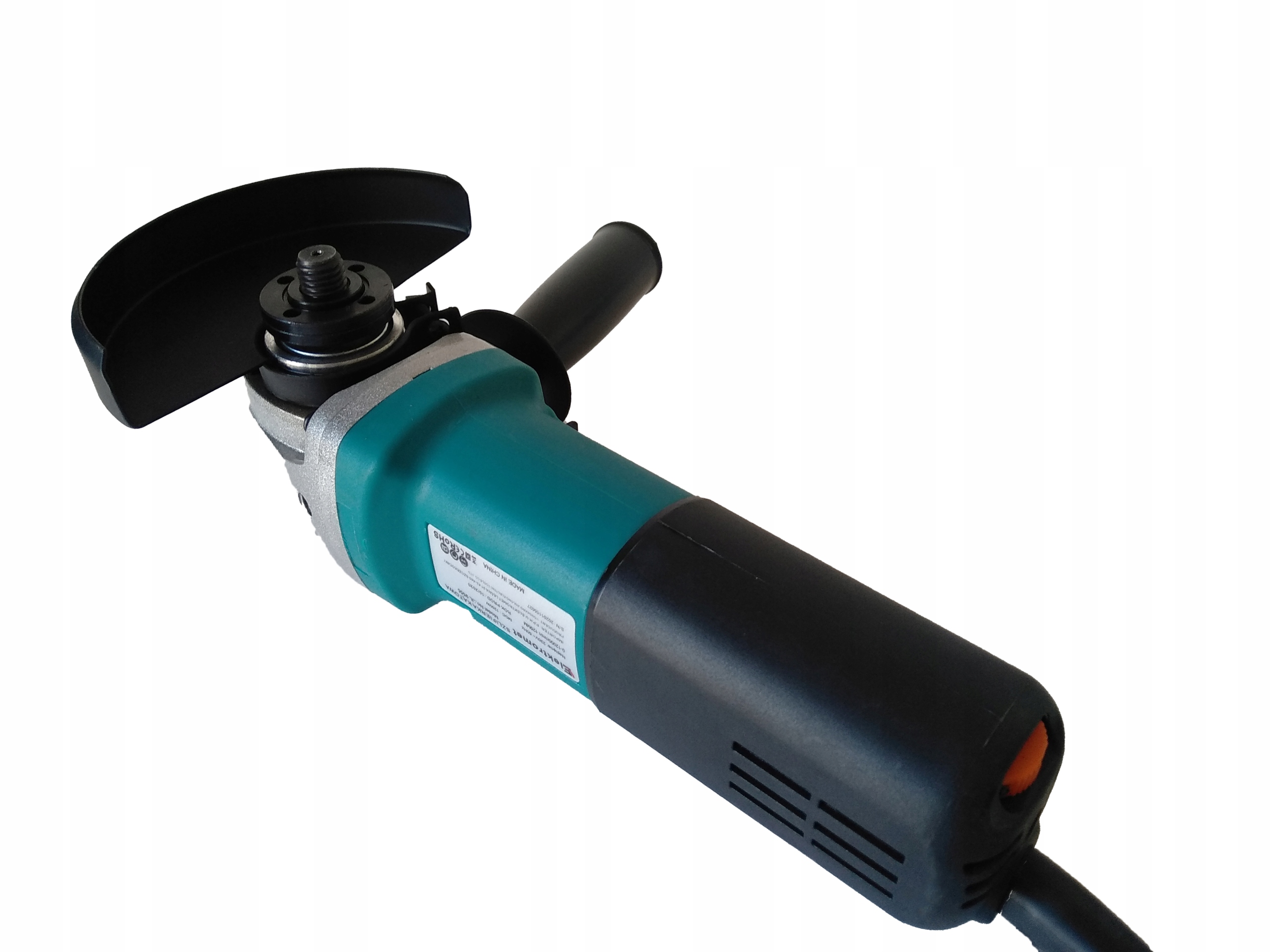 1200W SZLIFIERKA KĄTOWA 125 mm KĄTÓWKA Z REGULACJĄ OBROTÓW PRĘDKOŚCI MOCNA Kod producenta JL9555