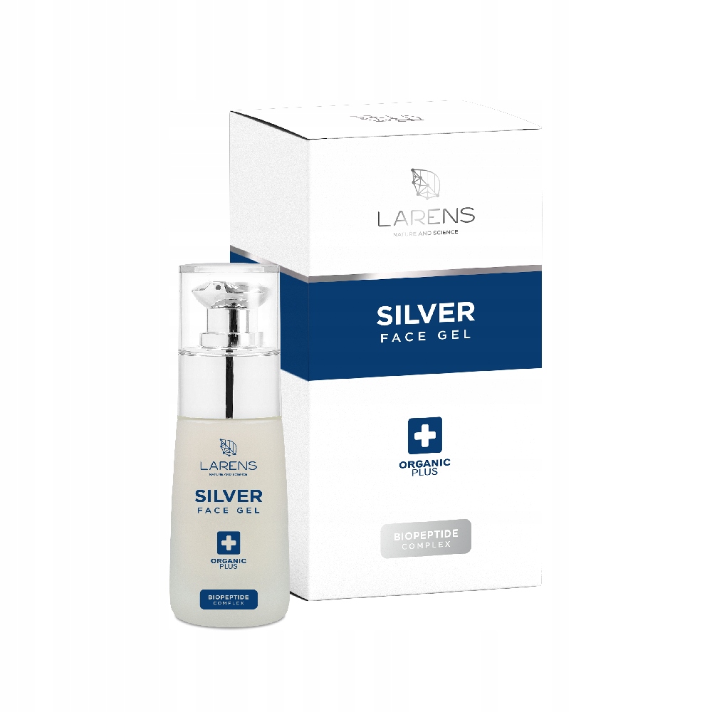 Larens Silver Face Gel kolagen + srebro na Trądzik