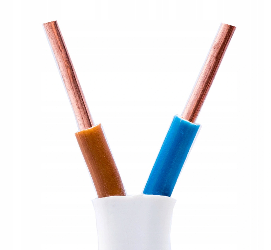 

Przewód płaski YDYp 2x1mm2 300/500V 1mb Polski