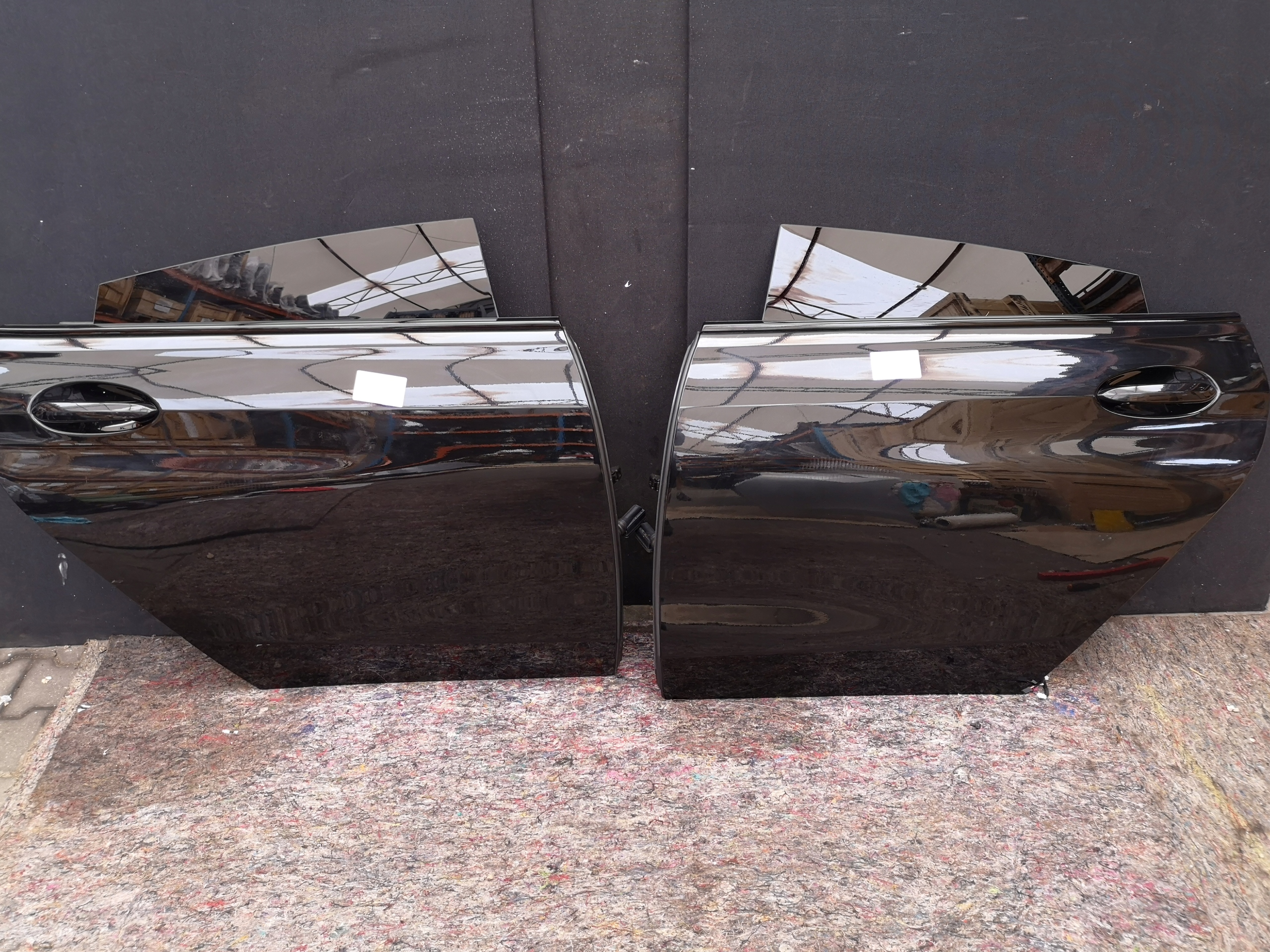 DRZWI TYŁ PRAWE LEWE BMW G32 475 BLACK SAPPHIRE