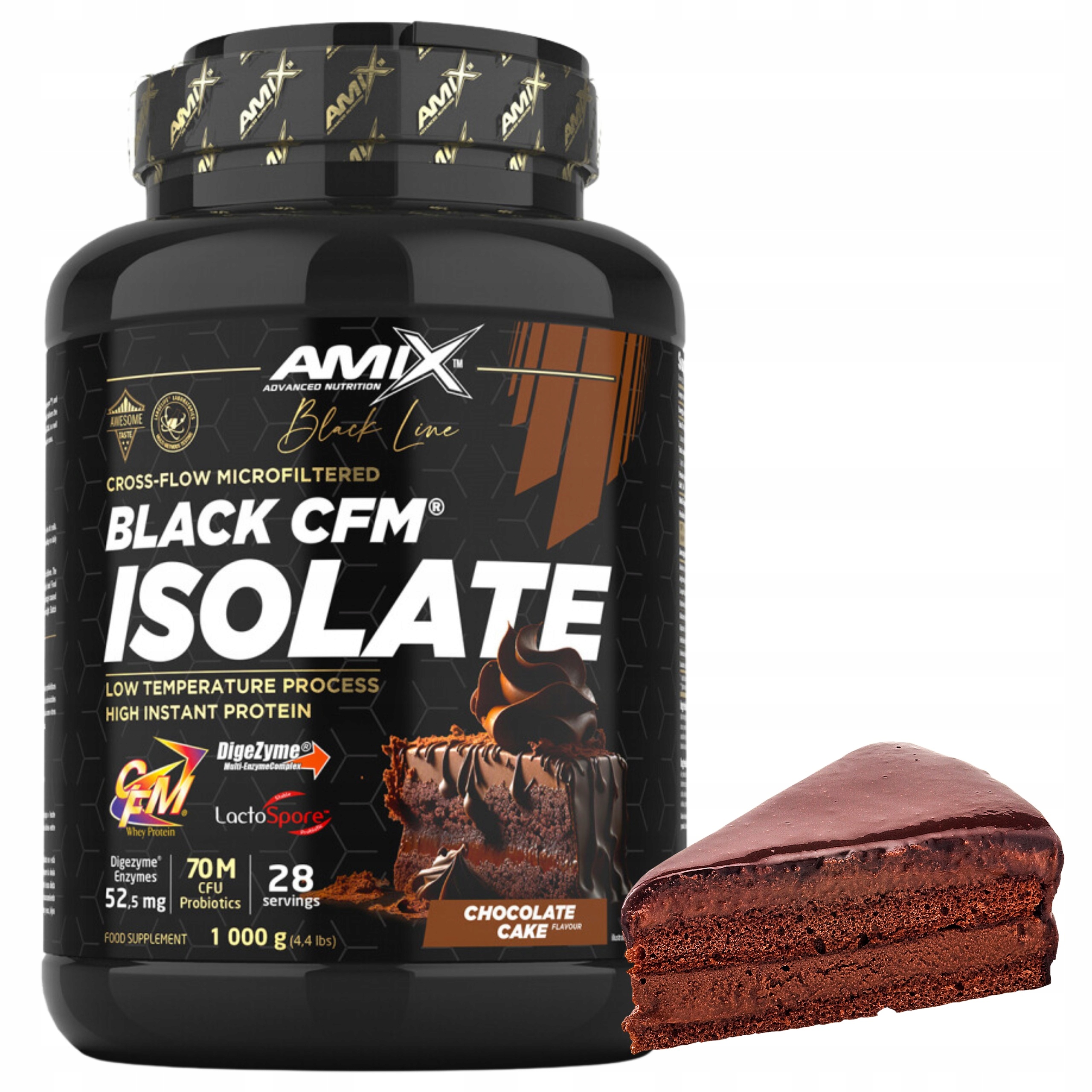 Protein Whey protein Čokoládové sušenky Izolát Cfm Amix