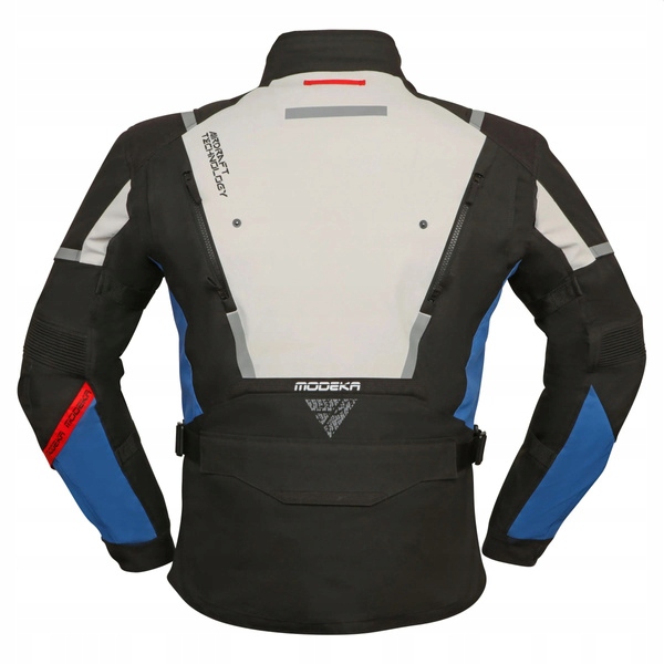 Kurtka MODEKA Trohn popielaty niebieski S Rozmiar S