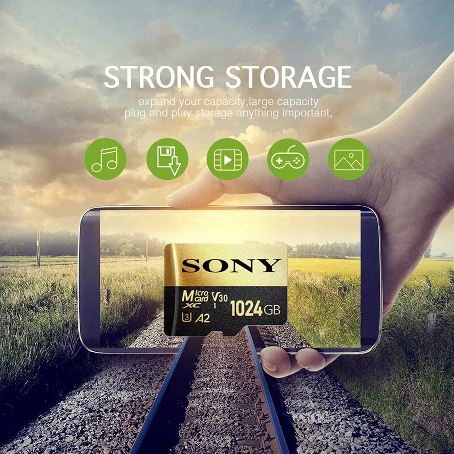 Karta microSD SONY 1 TB Producent Sony