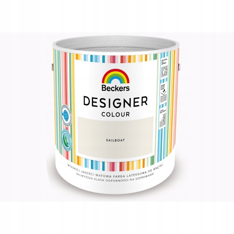 Beckers Designer Colour 2,5L Mat Sailboat