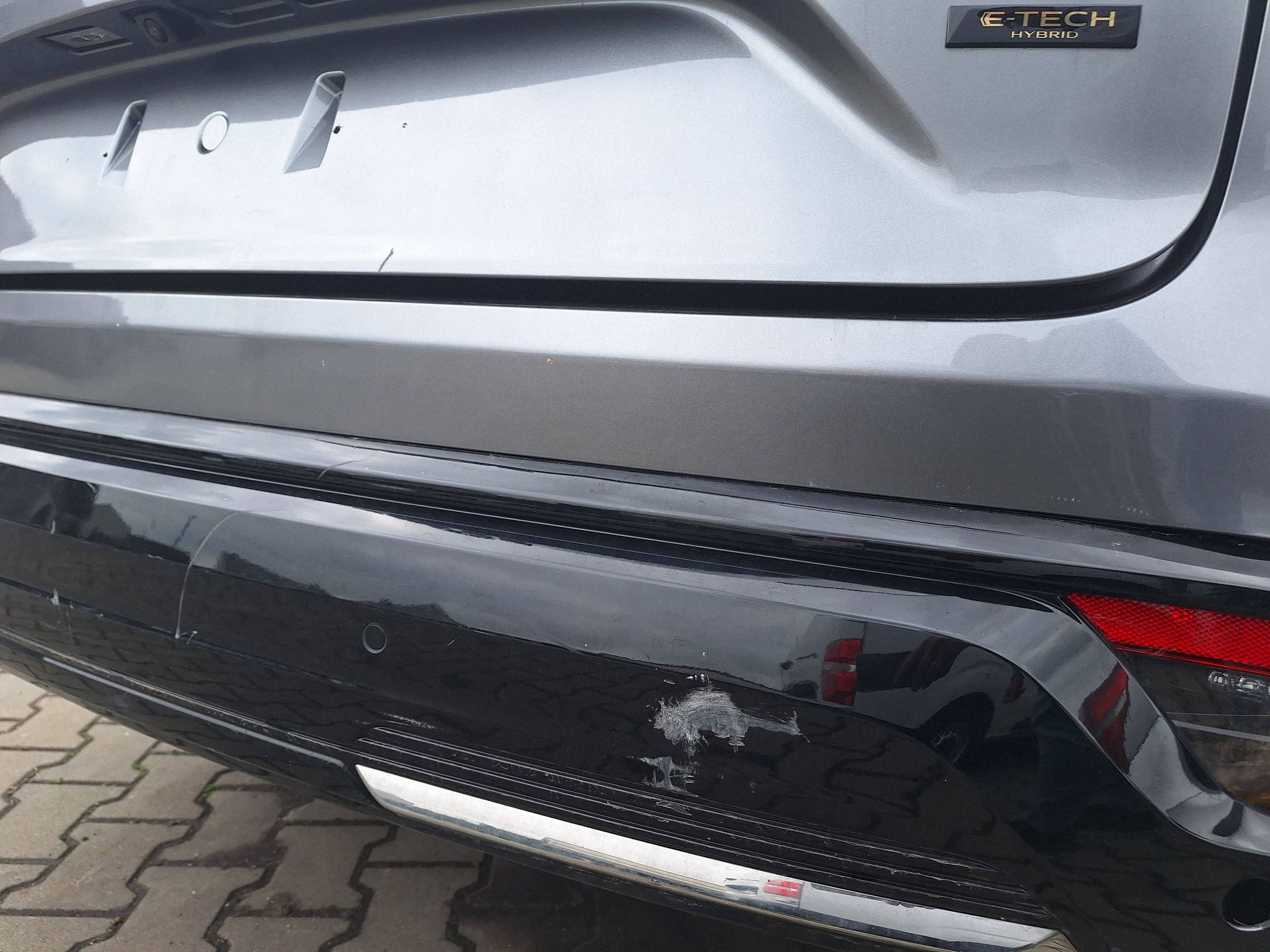 RENAULT ESPACE VI 6 (RHN) complete bumper rear part PDC x6 TEKQG 2023