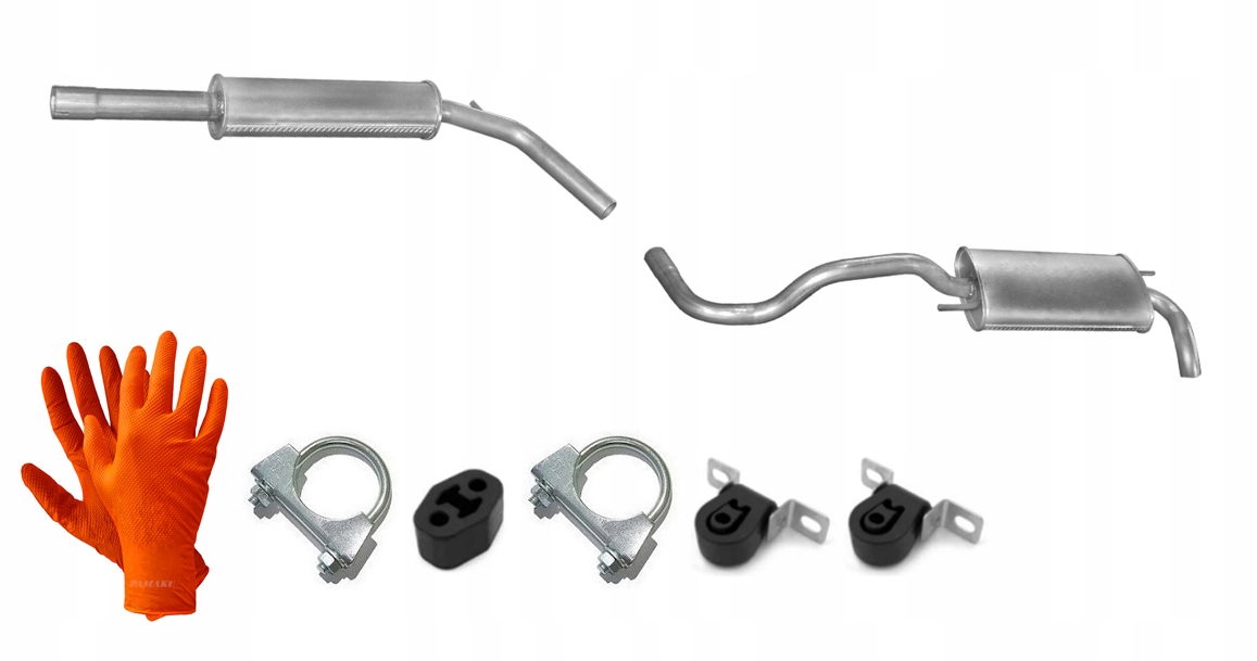 Vw Polo 1.4i 16V 55kW (1999-10/2001) Hatchback Tlumič