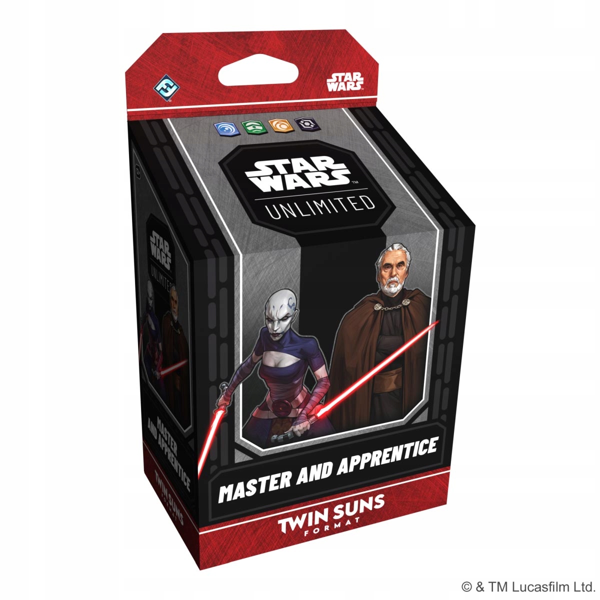 Star Wars: Unlimited Twin Suns Format Master and Apprentice Dooku and