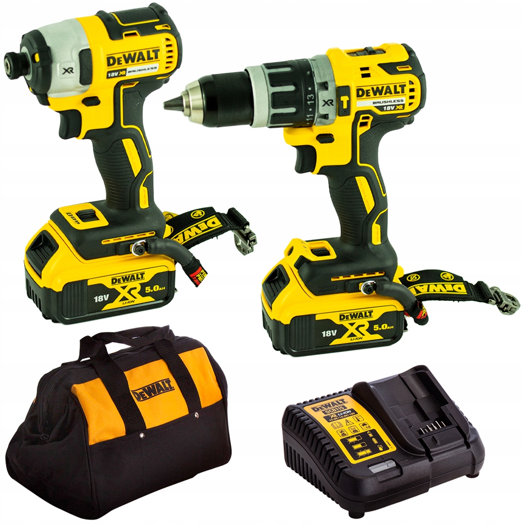 Combo 2 18V DCD796 DCF887 2x5Ah DeWALT DCK266P2TLR