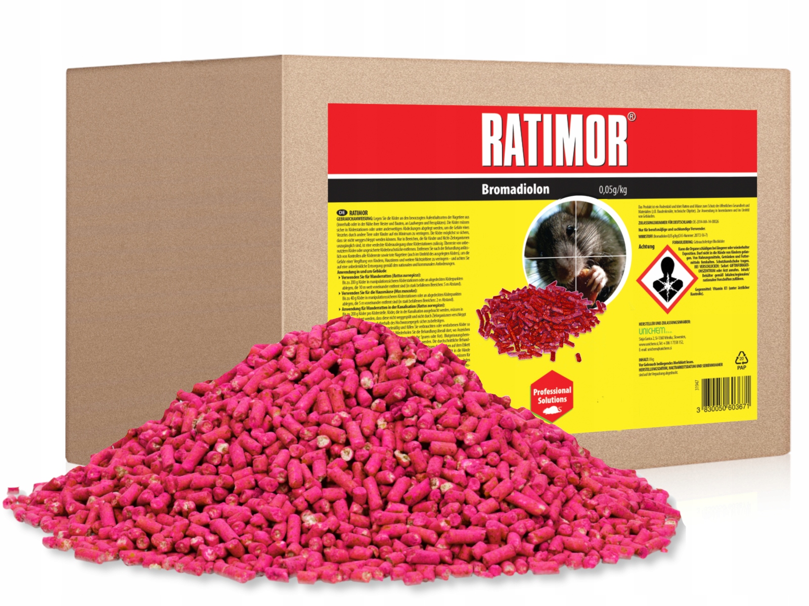 

Silna Trutka Pelet Granulat Na Myszy Szczury 10 Kg