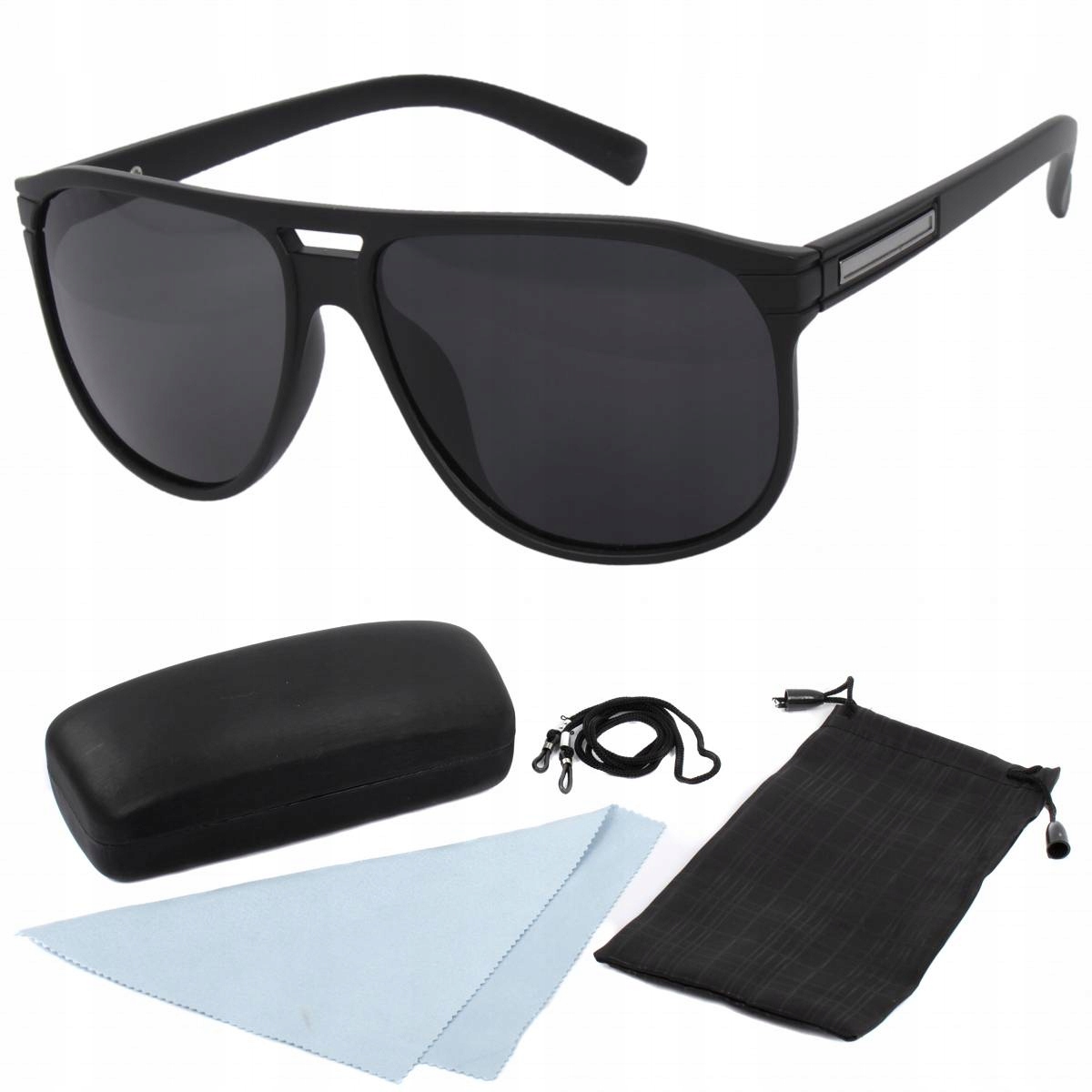 Sluneční brýle Polar Fashion P511 C1 černé s polarizačním pouzdro
