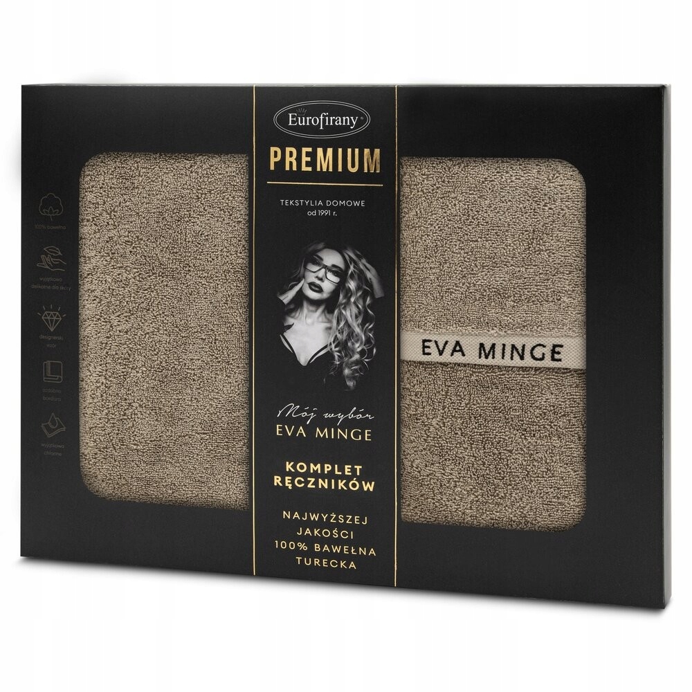 Sada ručníků 3 ks Venus by Eva Minge béžová