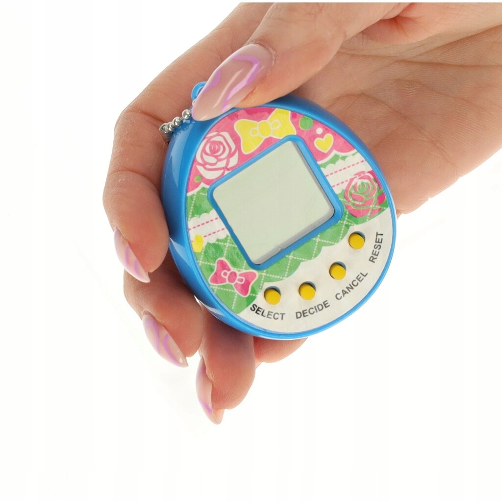 ZABAWKA TAMAGOTCHI ELEKTRONICZNA GRA JAJKO NIEBIES Bohater / Bajka brak