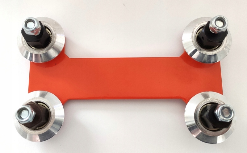 Kółka wózka rolki przecinarki Clipper TR232 TR252 nr 00510134481