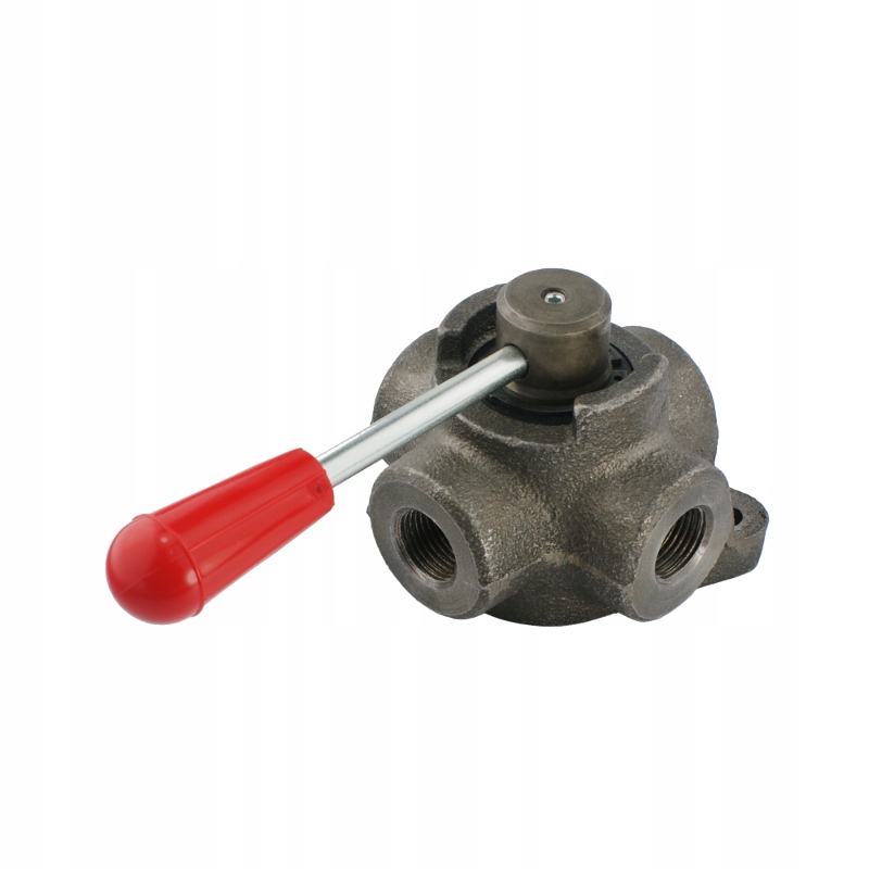 Ruční kulový ventil centrálně otevřený 4-cestný 4/3 vnitřní závity: