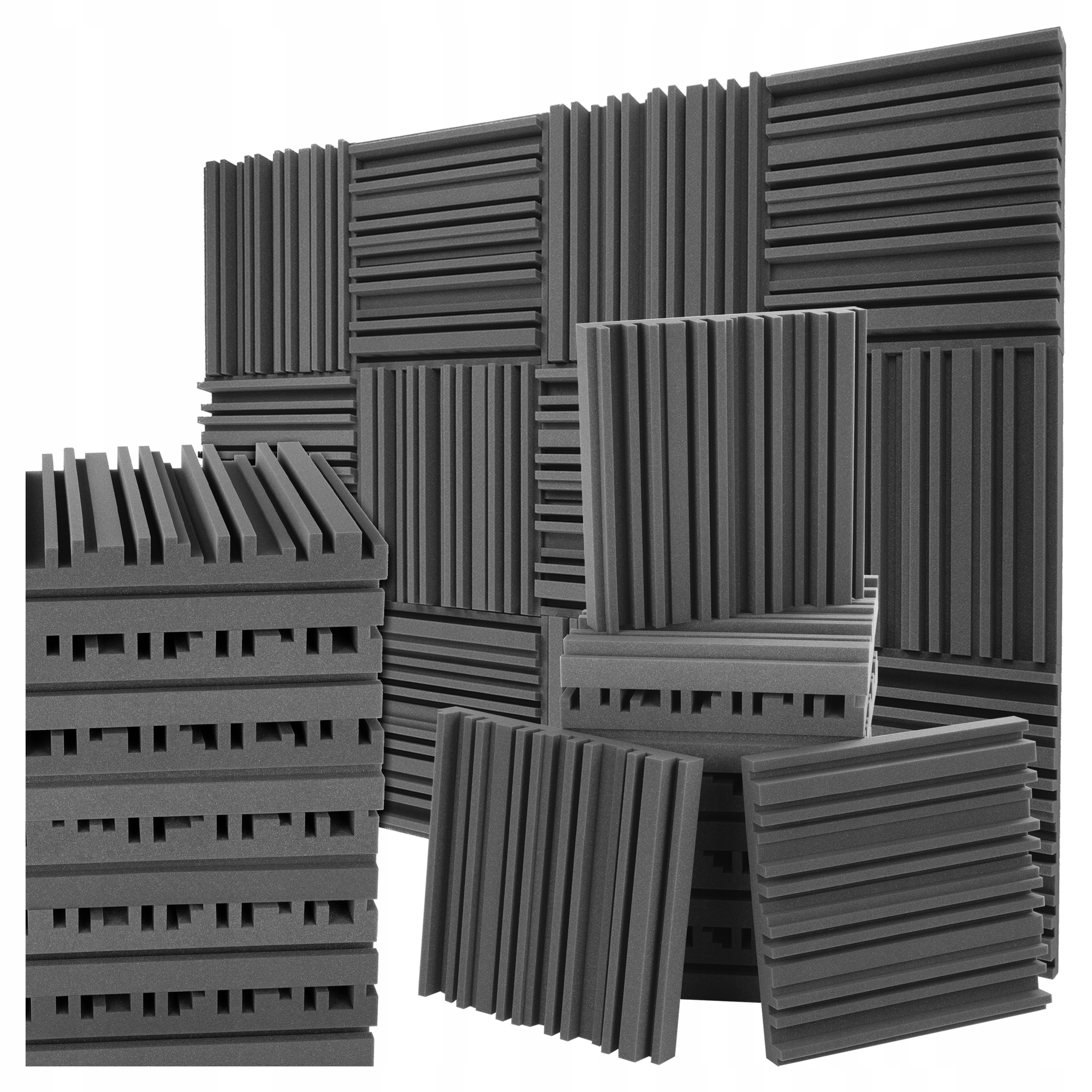 Akustické panely mäkké, tlmiace ozvenu a dozvuk Equalizer na stenu