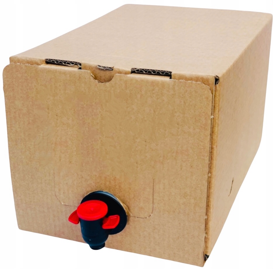 

Karton na sok 5l ułatwiający nalewanie soku