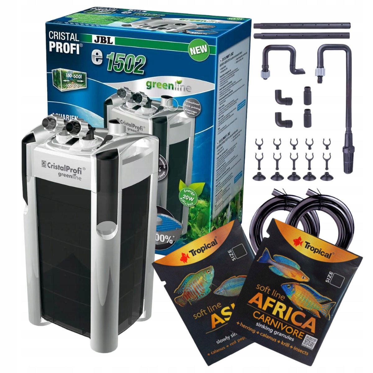 Jbl CristalProfi e1502 Greenline Filtr Zewnętrzny gratisy
