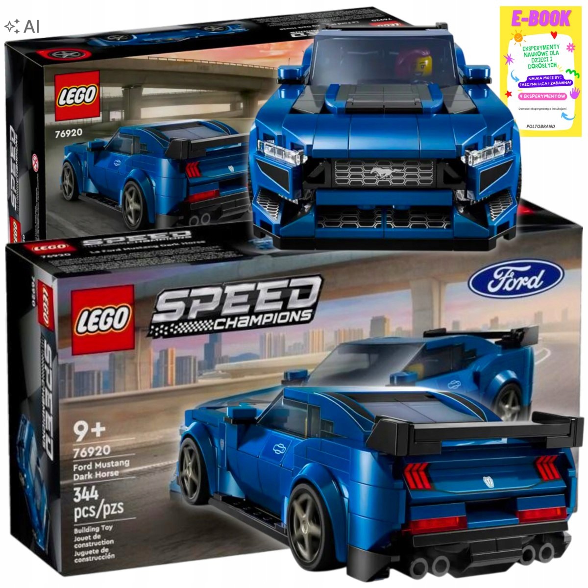 Lego Autko Auto Speed Champions Sportowy Ford Dla Niego Ebook