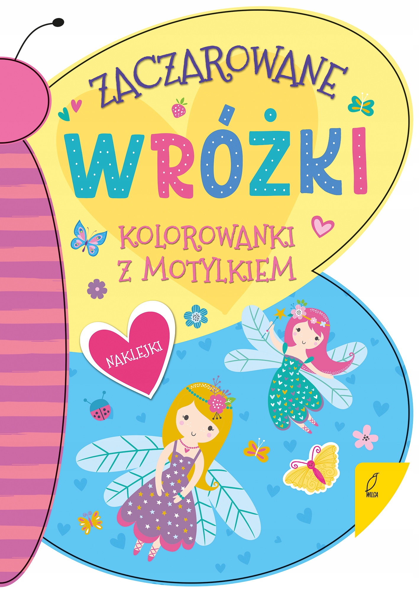 

Kolorowanki z motylkiem Zaczarowane wróżki Kd