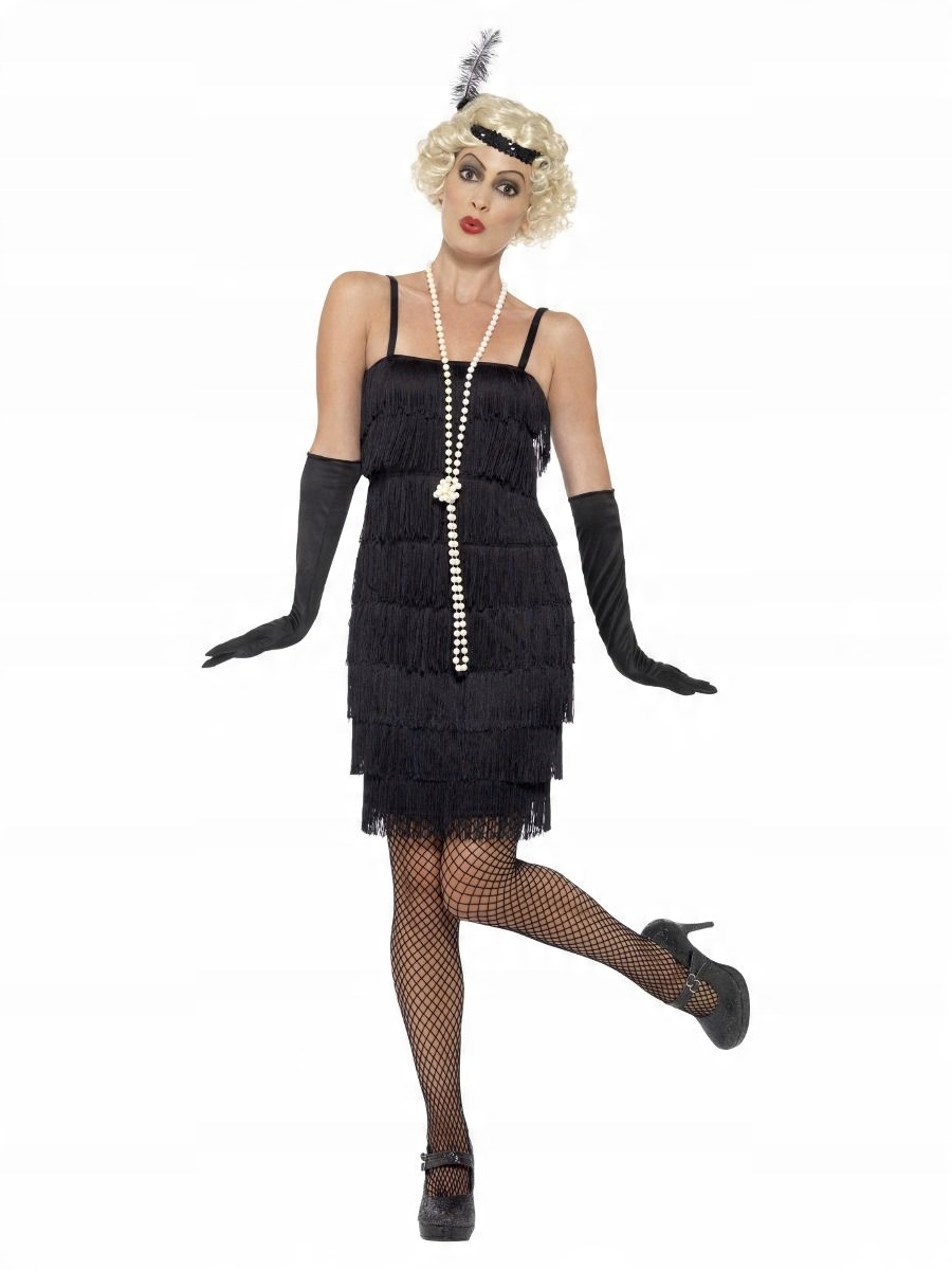 

Strój Flapper Kostium Lata 20 Gangsterki Retro L