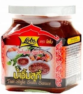 

Sos Sukiyaki Słodko Ostry Tajski Specjał 260g Lobo