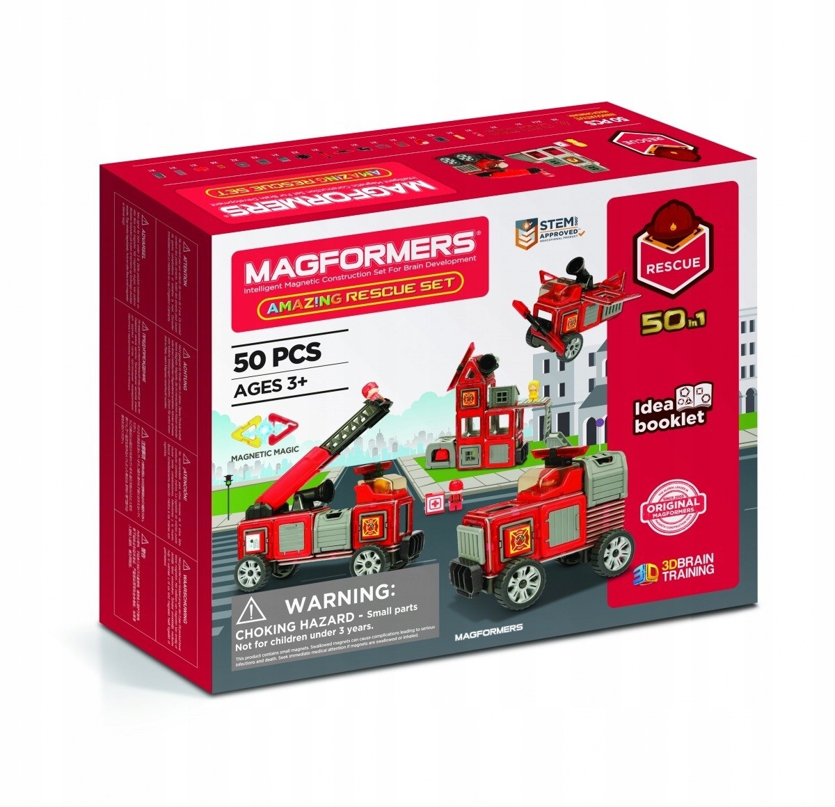 

Magformers Klocki konstrukcyjne ratunkowy 50 el.