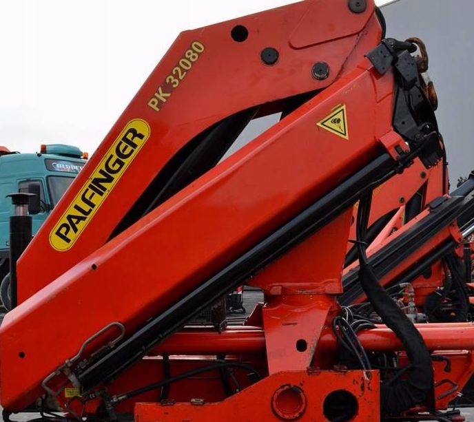 Naklejka PALFINGER logo HDS ZURAW PODNOŚNIK 45CM Numer katalogowy części 1uioum