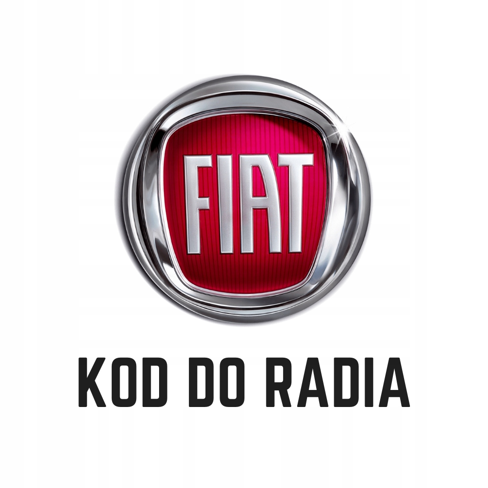 Kod do radia rozkodowanie FIAT 500 PUNTO PANDA